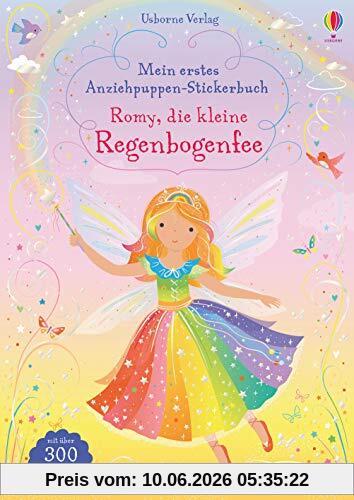 Mein erstes Anziehpuppen-Stickerbuch: Romy, die kleine Regenbogenfee