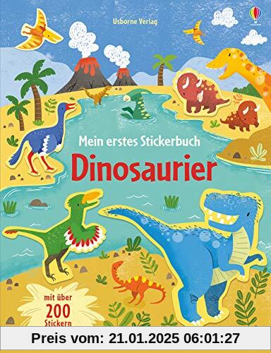 Mein erstes Stickerbuch: Dinosaurier