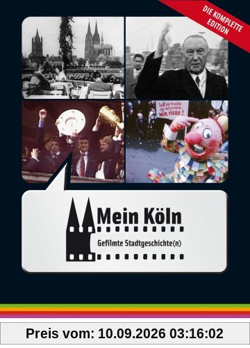Mein Köln - Gefilmte Stadtgeschichte(n), 4 DVDs