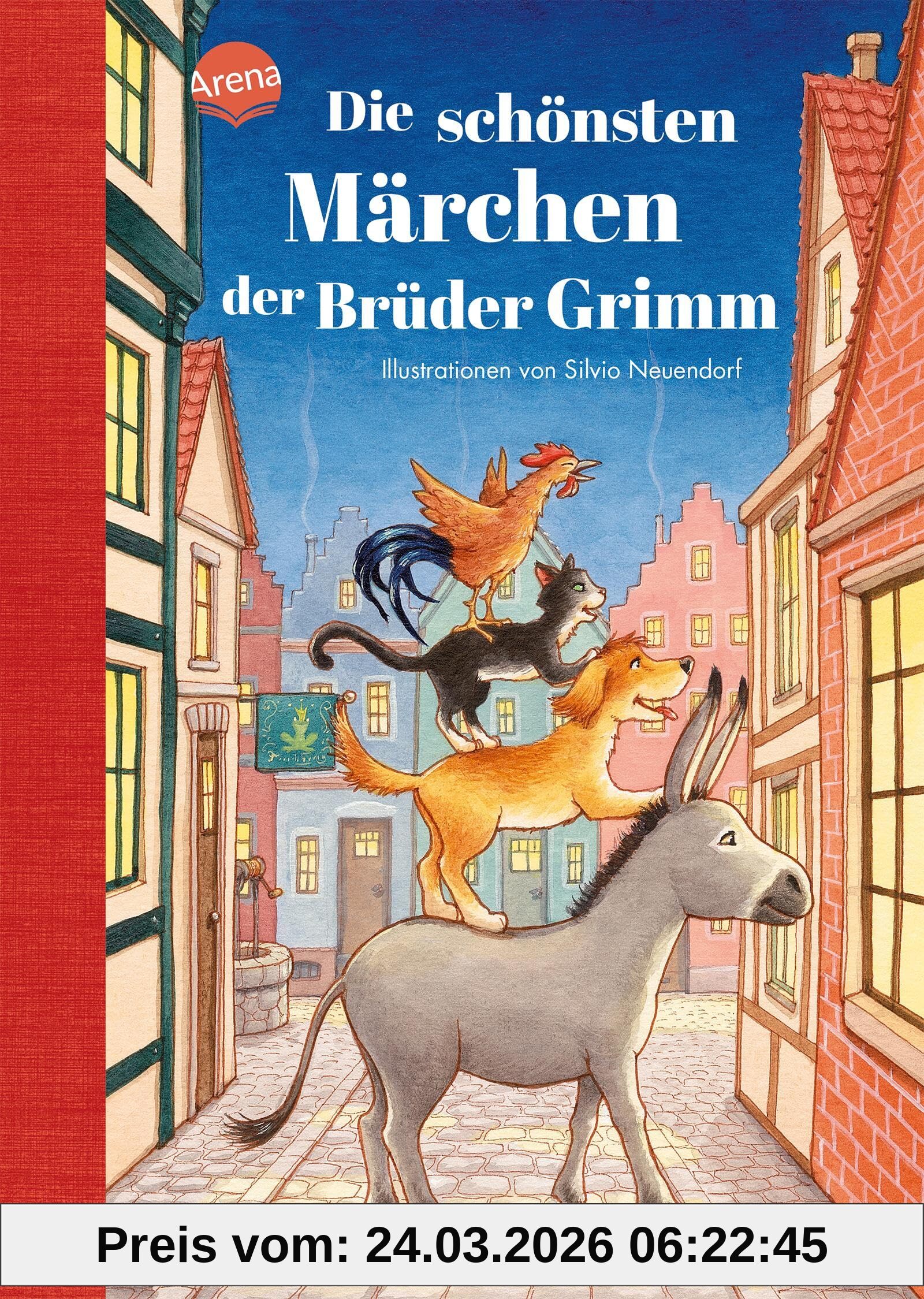 Die schönsten Märchen der Brüder Grimm: Märchenbuch ab 4 Jahren