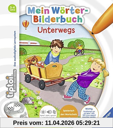 tiptoi® Mein Wörter-Bilderbuch Unterwegs