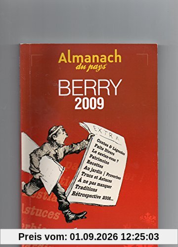 ALMANACH DU PAYS BERRY 2009