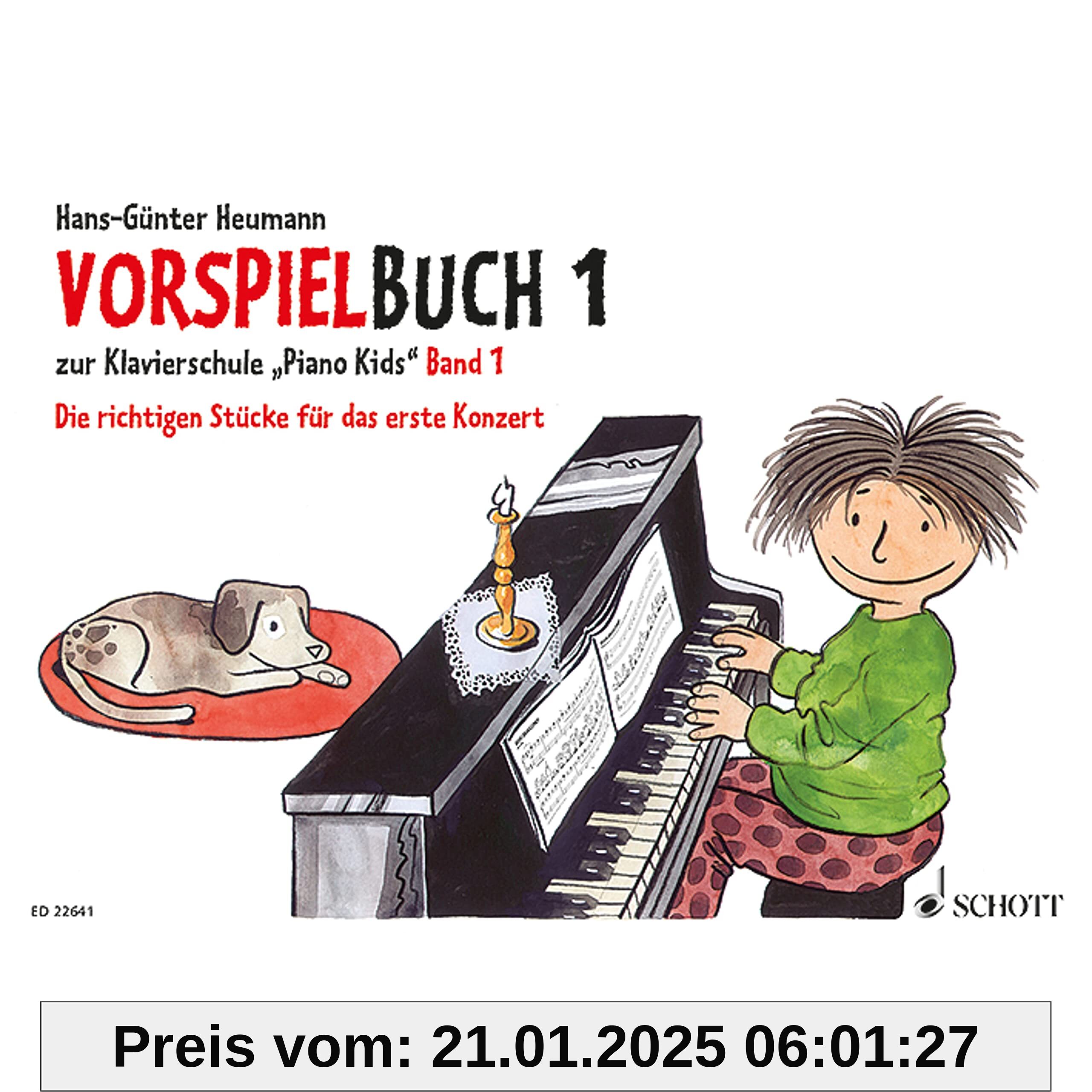 Vorspielbuch 1: zur Klavierschule Piano Kids Band 1. Klavier.