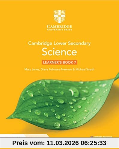 Mary Jones Cambridge Lower Secondary Science Learner's Book 7 With Digital Access (1 Year)
