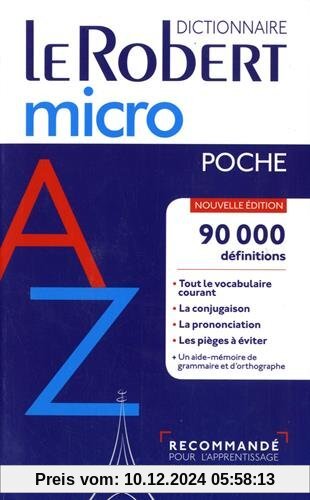 Dictionnaire Le Robert Micro poche