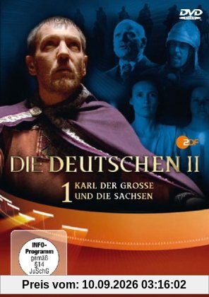 Die Deutschen - Staffel II, DVDs, Folge.1 : Karl der Große und die Sachsen, 1 DVD