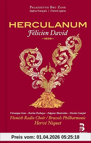 Hervé Niquet Félicien David, Herculanum (+Buch)