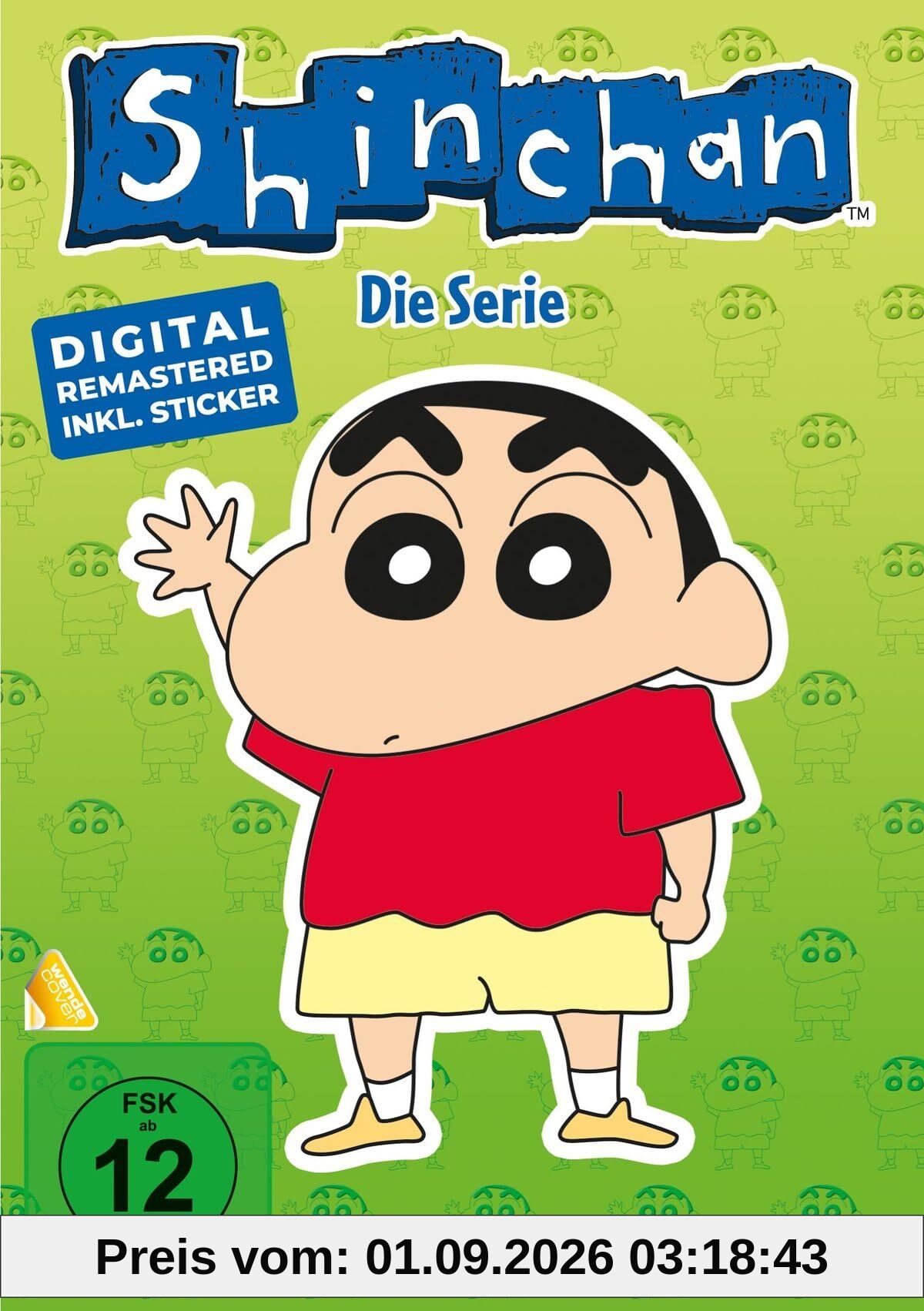 SHIN CHAN - Die Serie - Boxset Vol. 1-4 inkl. Sticker LTD. - (DIGITAL REMASTERED) [4 DVDs]