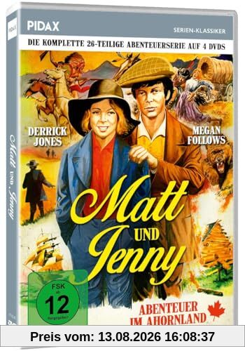 Matt und Jenny - Abenteuer im Ahornland / Die komplette 26-teilige preisgekrönte Abenteuerserie (Pidax Serien-Klassiker) [4 DVDs]