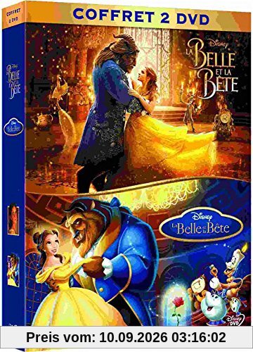 Coffret la belle et la bête : le film ; le dessin animé [FR Import]