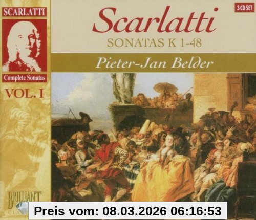 Pieter-Jan Belder Scarlatti Vol. I - Sonatas K 1-48