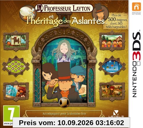 Third Party - Professeur Layton et l'héritage des Aslantes Occasion [3DS] - 0045496524708