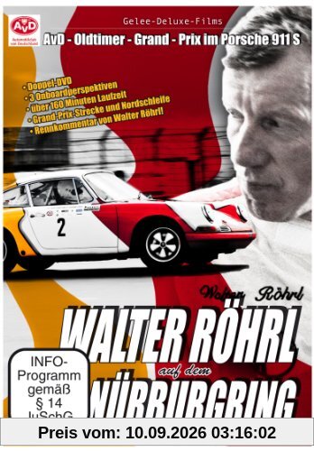 Walter Röhrl auf dem Nürburgring - AvD-Oldtimer-Grand-Prix im Porsche 911S [2 DVDs]