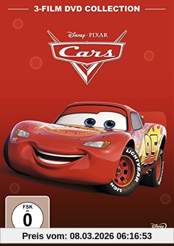 John Lasseter Cars 1 + Cars 2 + Cars 3 [3 DVDs]
