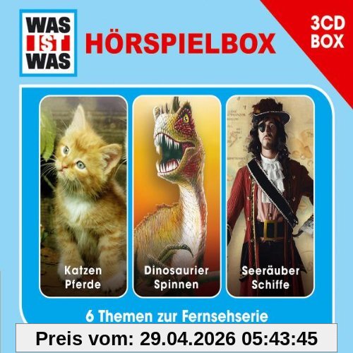 WAS IST WAS 3-CD Hörspielbox Vol.3