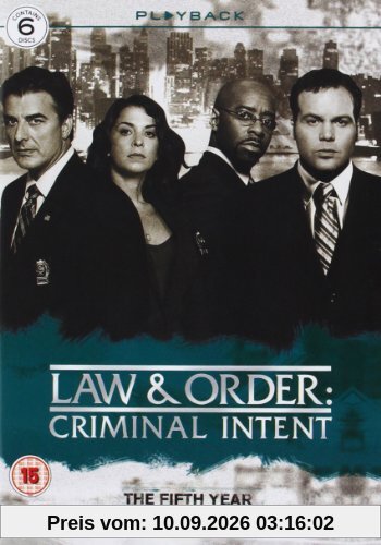 Law & Order: Criminal Intent - Season 5 [6 DVDs] [UK Import]