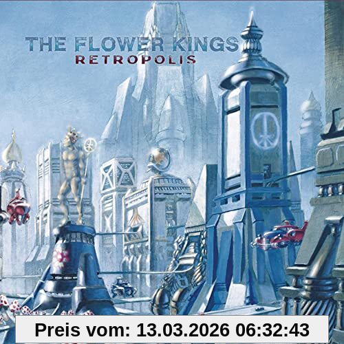 the Flower Kings Retropolis (Re-issue 2022) (Gatefold Black 2LP+Cd & Lp-Booklet)