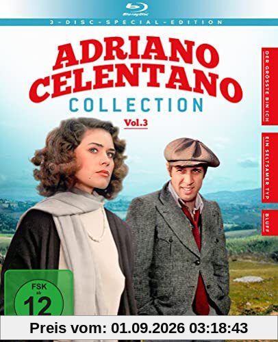 Adriano Celentano - Collection Vol. 3 (3 Blu-rays) (exkl. Amazon)