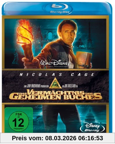 Jon Turteltaub Das Vermächtnis Des Geheimen Buches [Blu-ray]