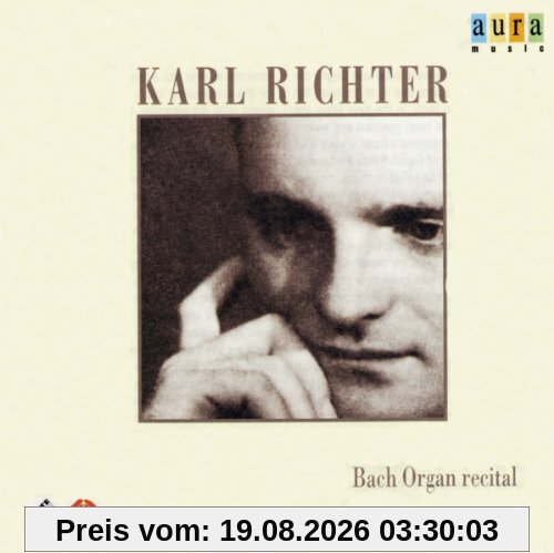 Karl Richter Johann Sebastian Bach, Organ Recital