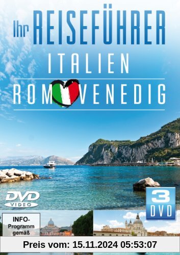 Ihr Reiseführer - Italien - Rom - Venedig (3DVDs)