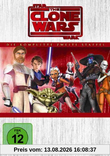 Star Wars: The Clone Wars - Die komplette zweite Staffel [4 DVDs]