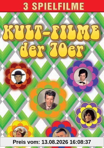 Kultfilme der 70er (3 Spielfilme)
