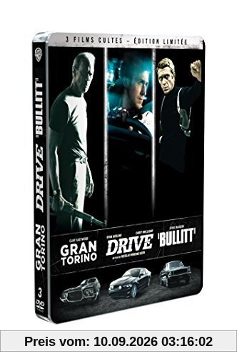 3 films cultes - Coffret - Gran Torino + Drive + Bullitt