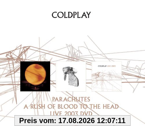 Coldplay Deluxe Pack 2cd+Dvd