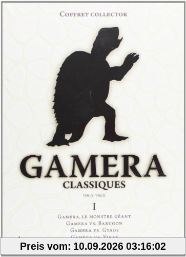 Coffret gamera classique intégrale, vol. 1 : gamera ; gamera vs barugan ; gamera vs gyaos ; gamera vs viras [FR Import]