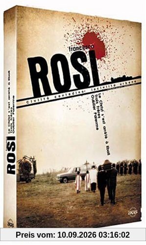 Francesco Rosi (Le Christ s'est arrète à Eboli / Trois frères / Oublier Palerme) [3 DVD Coffret] [FR Import]