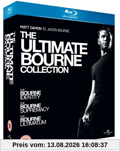 THE ULTIMATE BOURNE COLLECTION (3 FILMS) [Blu-ray] [UK Import]