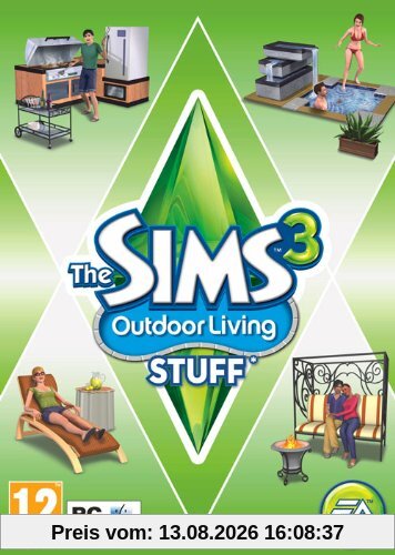 The Sims 3: Outdoor Living Stuff - Expansion Pack (PC) (DVD) [Import UK]