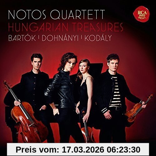 Notos Quartett Hungarian Treasures - Bartók, Dohnányi, Kodály