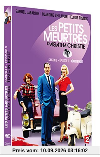 Les petits meurtres d'agatha christie, saison 2, épisode 3 : témoin muet [FR Import]