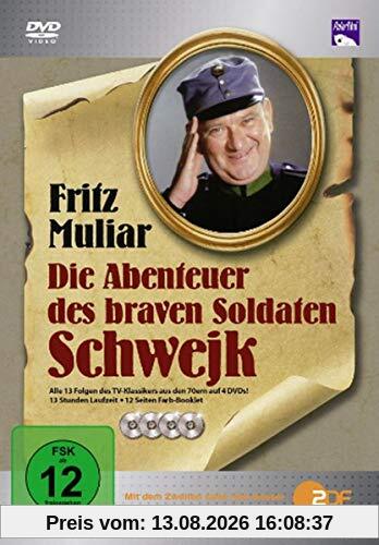 Die Abenteuer des braven Soldaten Schwejk inkl. Farb-Booklet [4 DVDs]