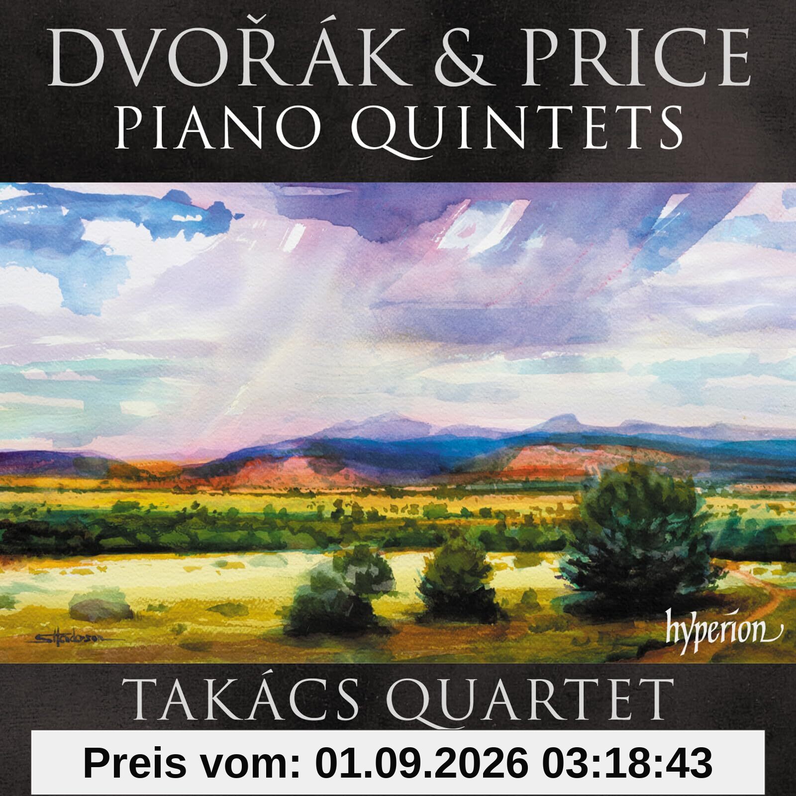 Marc-André Hamelin Florence Price, Klavierquintett A-Moll - Antonín Dvorák, Klavierquintett Nr. 2 A-Dur