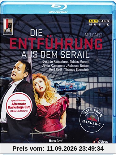 Hans Graf Mozart, Die Entführung Aus Dem Serail (Hangar 7 - Salzburger Festspiele 2013) [Blu-ray]
