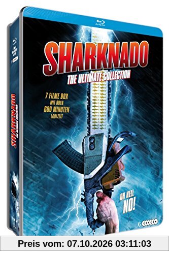 Sharknado - The Ultimate Collection Limited-Metallbox (5 Blu-rays plus Bonus DVD & Postkarten)