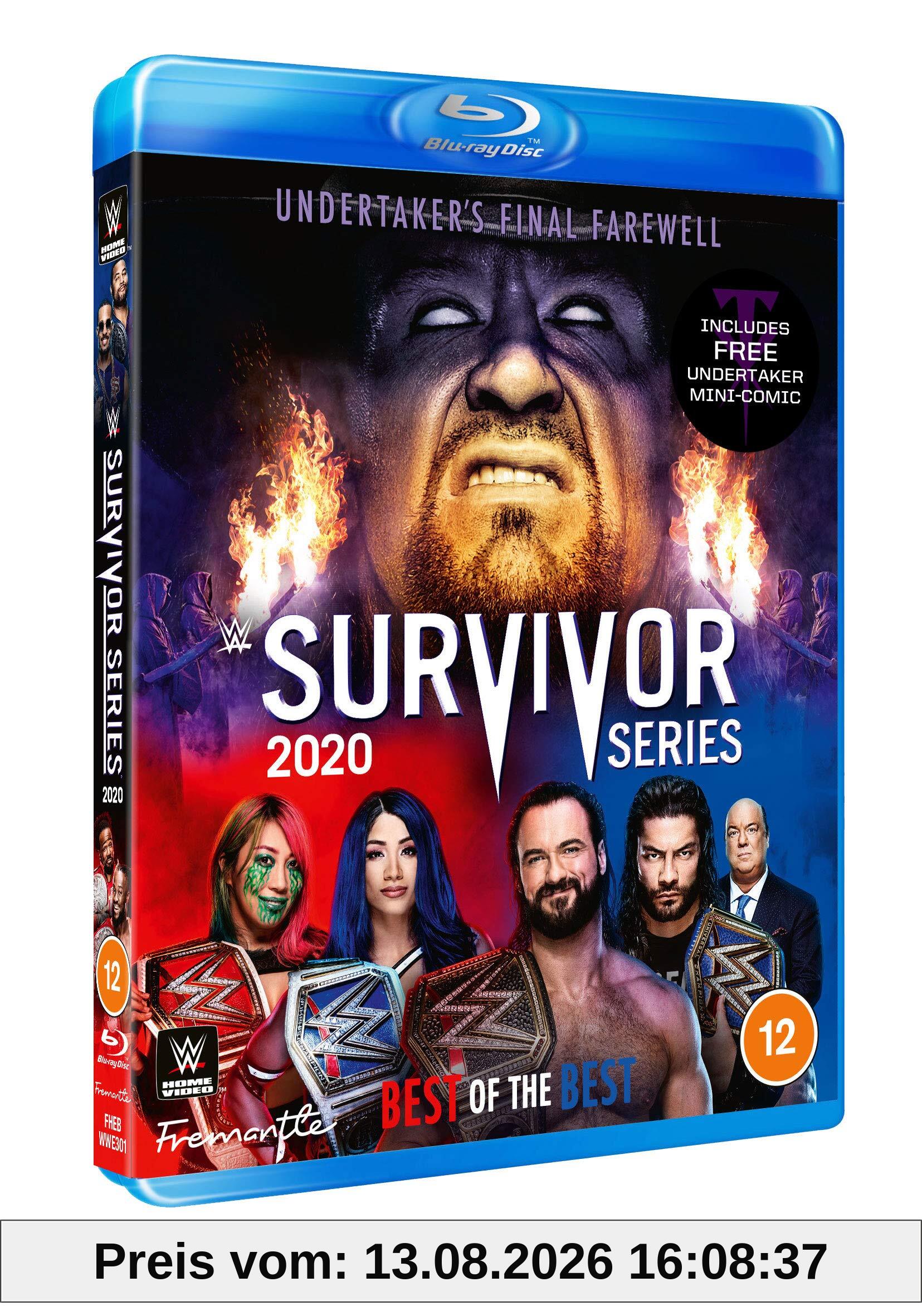 WWE: Survivor Series 2020 [Blu-ray]