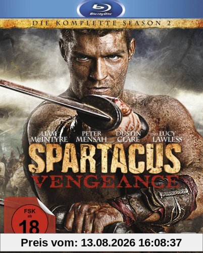 Spartacus: Vengeance - Die komplette Season 2 [Blu-ray]