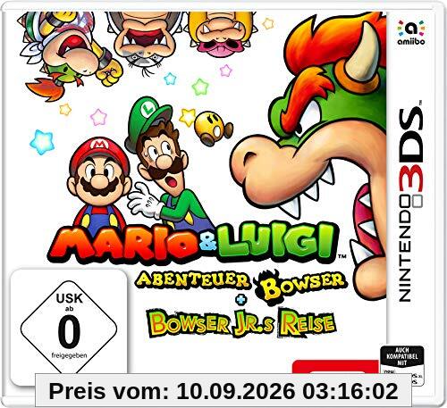 Mario & Luigi: Abenteuer Bowser + Bowser Jr.s Reise - [Nintendo 3DS]