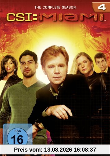 CSI: Miami - Die komplette Season 4 [6 DVDs]