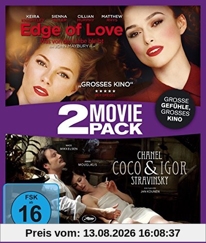 Edge of Love/Coco Chanel & Igor Stravinsky - 2 Movie Pack [Blu-ray]