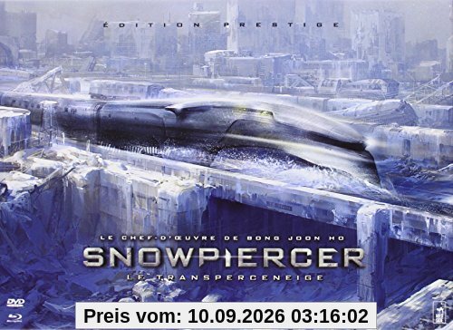 Snowpiercer, le Transperceneige [Édition Prestige - Blu-ray + DVD - Édition boîtier SteelBook + Bande-dessinée]