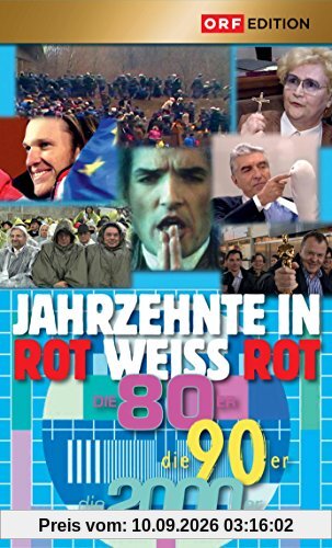 Jahrzehnte in Rot-Weiss-Rot: Die 80er, die 90er, die 2000er