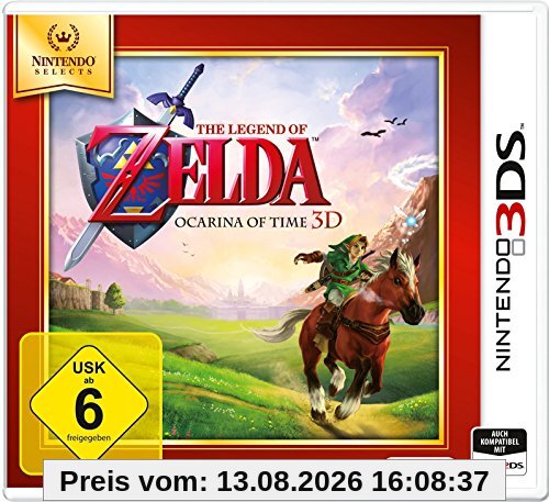 The Legend of Zelda: Ocarina of Time 3D - Nintendo Selects - [3DS]