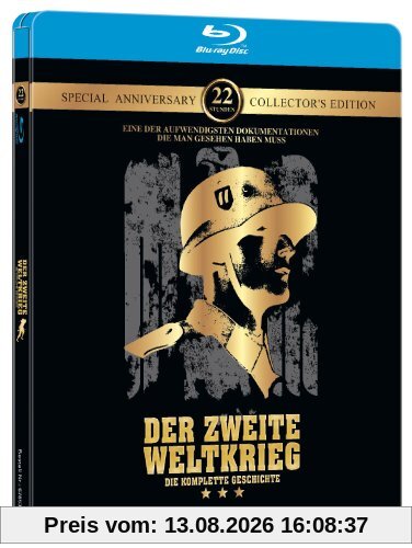 Der 2. Weltkrieg: Die komplette Geschichte - Star Metalpak Edition (4 BDs) [Blu-ray] [Collector's Edition]