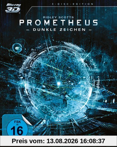 Prometheus - Dunkle Zeichen  (+ Blu-ray) (+ Bonus Blu-ray) [3D Blu-ray]
