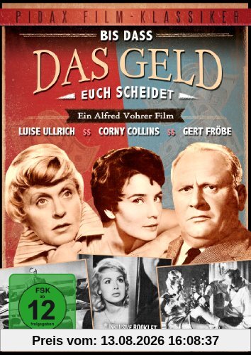 Bis dass das Geld Euch scheidet - Kultfilm von Alfred Vohrer mit Gert Fröbe in der Hauptrolle (Pidax Film-Klassiker)